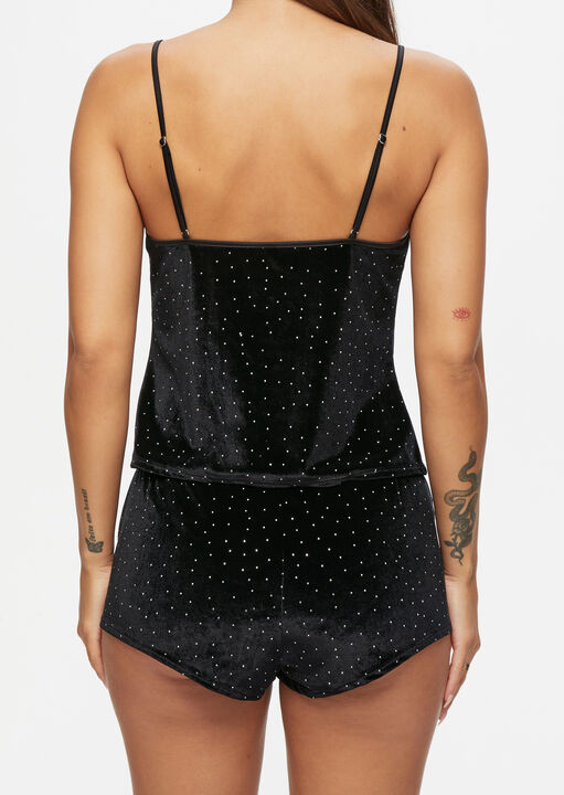 Impassioned Velvet Cami Set image number 2.0